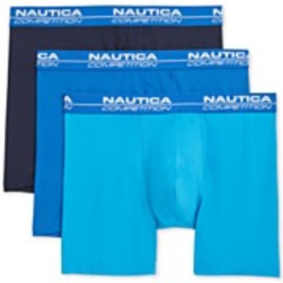 Nautica Men's 3-Pk. Competition Boxer Briefs - Picture 1 of 3